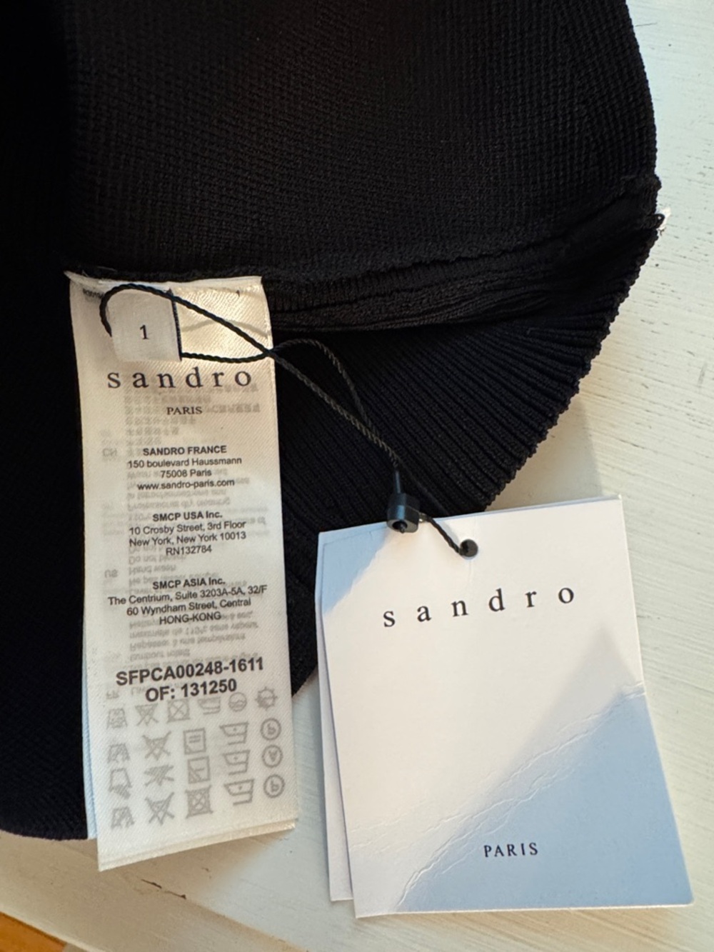 SANDRO PARIS Leanna Crop Knit Cardigan & Crop Tank Set - Picture 13 of 13